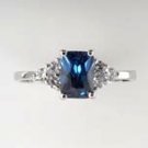 Lds Sterling Silver Ring #4441