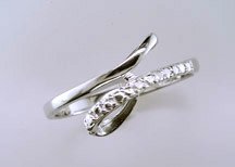 Lds Sterling Silver Ring #4446