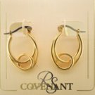 Gold Oval Hoops #7767