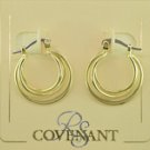 Round Gold Multi Hoops #8024