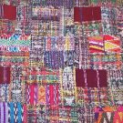 Rose/ Mixed pastelsHuipile Guatemalan Patchwork  king size