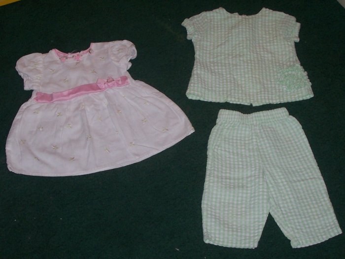 Lot of Girl's Clothes Size 6-9 months