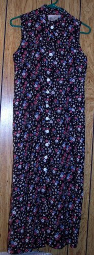 KATHIE LEE NO SLEEVE BLACK DRESS SIZE 10