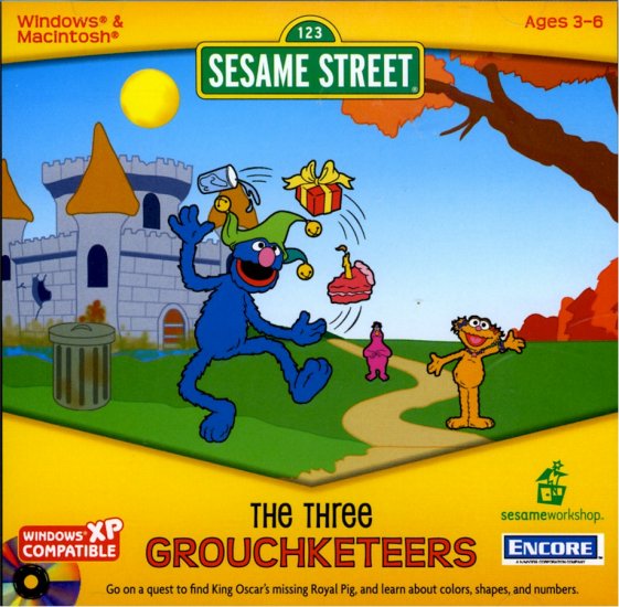 SESAME STREET: THE THREE GROUCHKETEERS