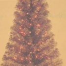 4 FT PRE-LIT/PRELIT PUPRLE CHRISTMAS TREE W/STAND~SALE