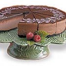Triple Chocolate Raspberry Cheesecake