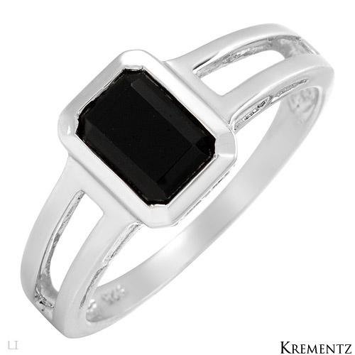 Krementz Sterling Silver w/ Onyx Beautiful Ring