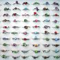 WHOLESALE LOT OF 100 18 KGP WHITE GOLD GEMSTONE RINGS