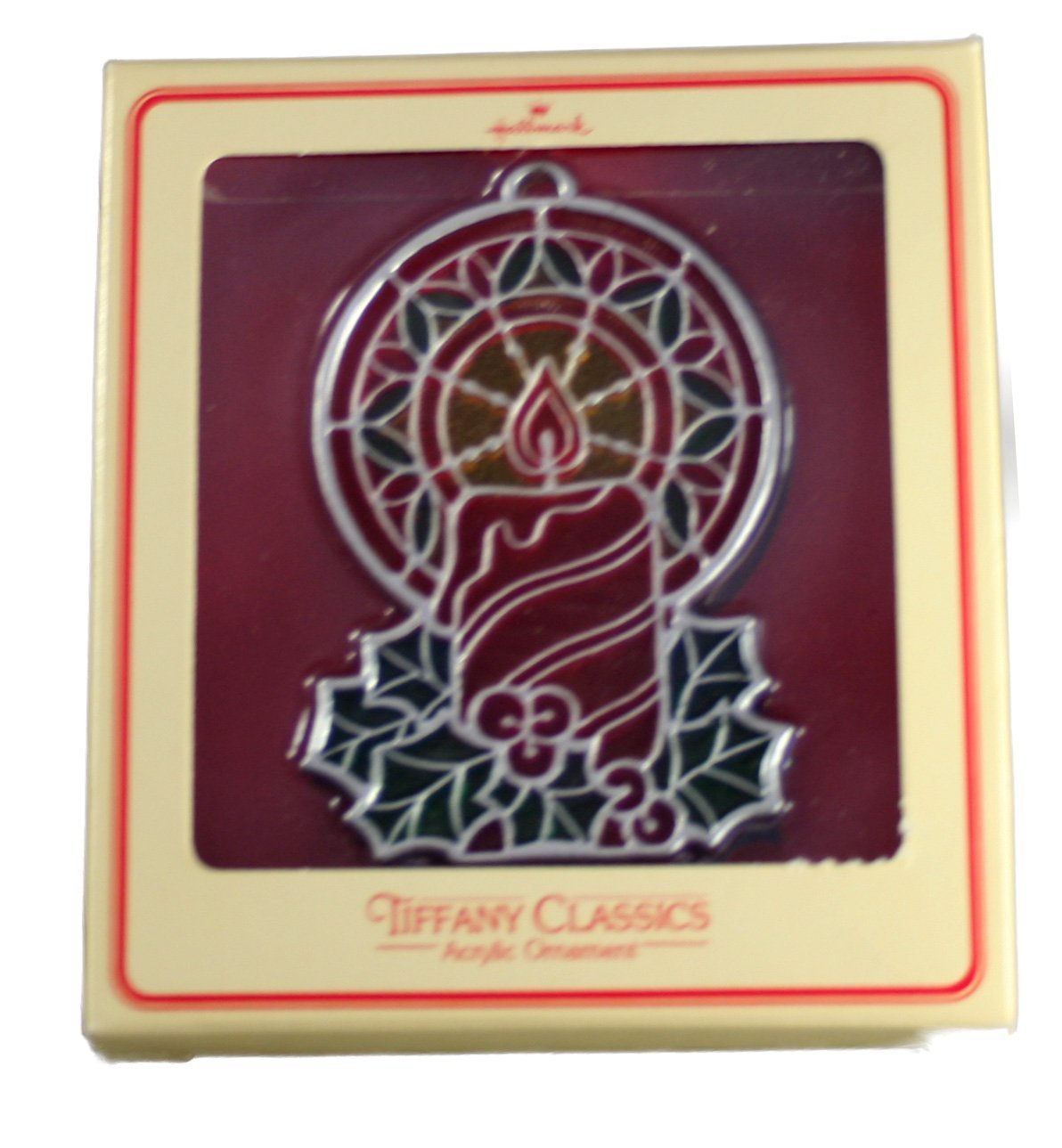 Hallmark Colors of Christmas Candle QX3576 1978