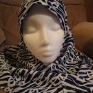 FREE SHIPPING 2 PIECE LONG HIJAB shawal islam scarf headcover hejab