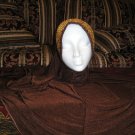 spandax 1 PIECE LONG HIJAB glittery padded forehead shawal islam