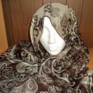 FREE SHIPPING Long shayla hijab shawl scarf neck wrap abaya Glittery