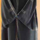 ABAYA Islamic Black Abaya with golden thread & sequin l