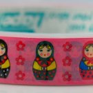 Kawaii Deco Tape - Russian Doll - Matryoshka - Pink