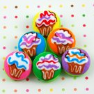 Small Cupcake Buttons