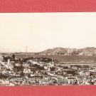 VINTAGE SAN FRANCISCO GOLDEN GATE BRIDGE CALIFORNIA PHOTO POSTCARD