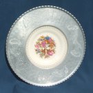 VINTAGE LIMOGES FARBERWARE METAL RIM PLATE SERVING TRAY