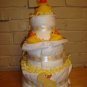 3 Tier Diaper Cake - Duck Bath Time