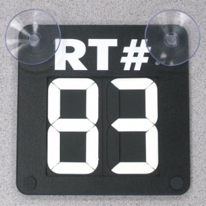 2 DIGIT ROUTE  NUMBER CHANGER FOR SCHOOL BUSES