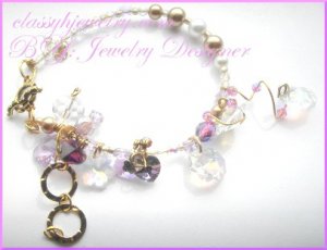 Purple Swarovski BURST