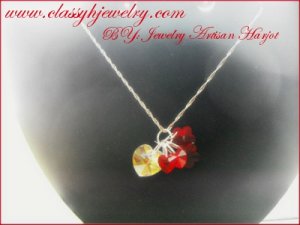 Red Swarovski Crystal AB