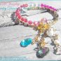 ``BERRY MUCH LOVE``  Swarovski Bracelet