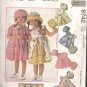 Toddlers Dress Hat Panties Size 2-4 McCalls 8742 Sewing Pattern