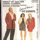 Misses Jacket Blouse Skirt Pants Shorts Size 24 1/2 Mc Calls 7716 Sewing Pattern