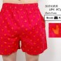 Red Men Boxer With pattern