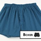 Navy Patterned Men Boxer