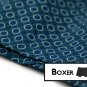 Navy Patterned Men Boxer