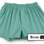 Light blue Men Boxer with pattern