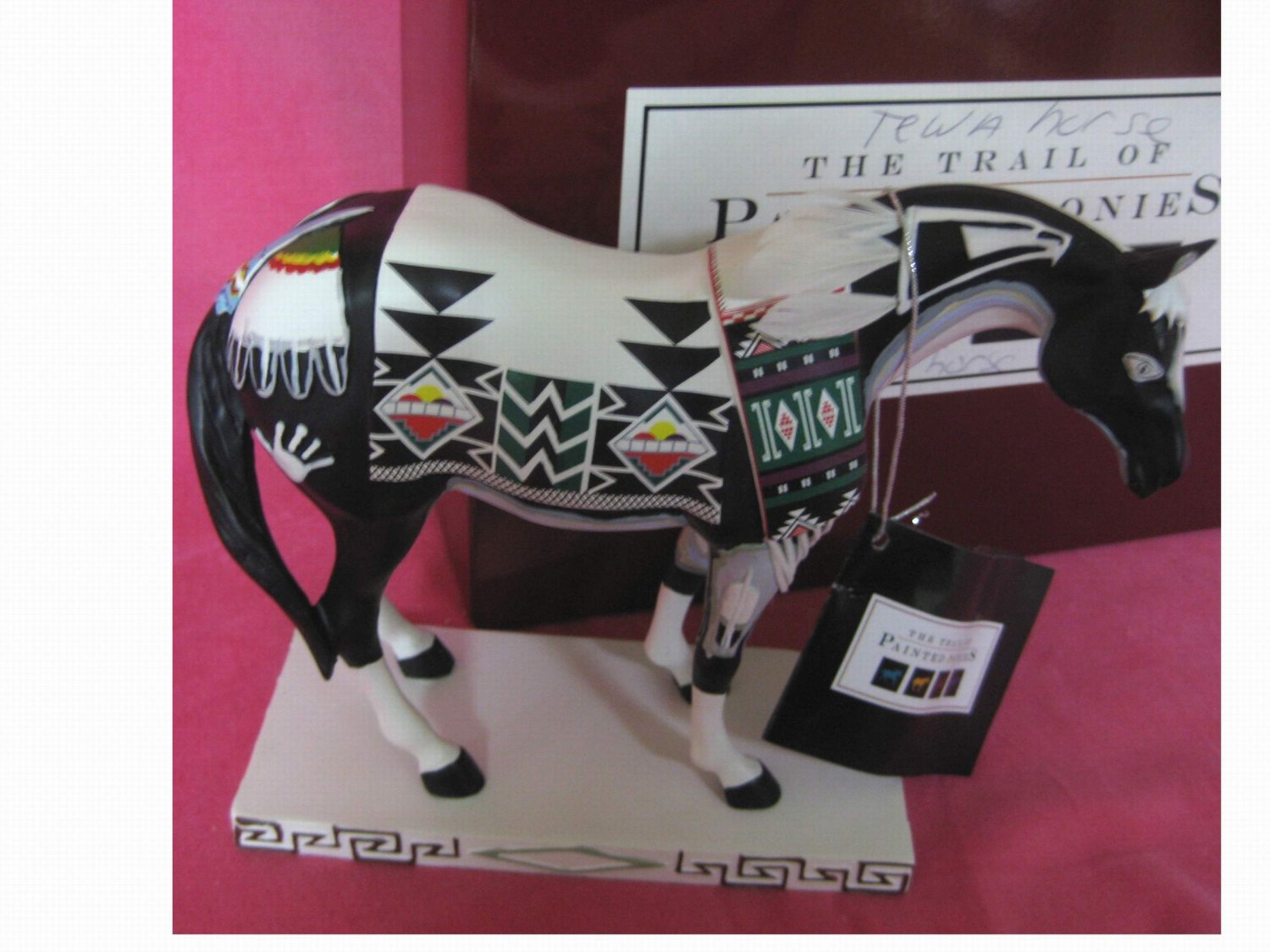 Trail of the Painted Ponies.....3E 4,000....2004.....Tewa Pony.....Box ...