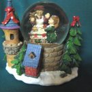 Older...Musical (Jingle Bells)..Snowdome with LIttle Girl Baking with Grandma