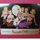 Vintage - Harrah's Casino Hotel Postcard with The Genie