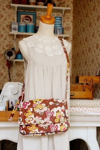 Free Shipping Japanese Kawaii Shoulder Messenger Bag - Vintage Toys