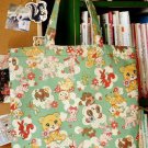 Free Shipping Japanese Kawaii Handmade ECO-Friendly Shopping Bag Tote - little Animals
