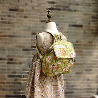 Free Shipping School Kindergarten Kids Backpack - forest