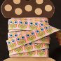 1.6cm x 5 Yards - kawaii Cotton Woven Jacquard Trim Ribbon - Owl