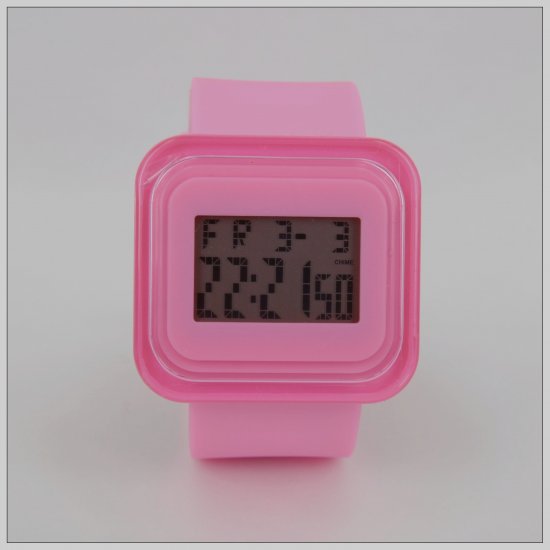 Pink Fashion Digital Watch