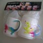 2 DINO TRAINING DRINKING CUPS-W/ PICTURES OF DINO'S