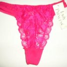 LADY PRINCESS, NEW, SEXY RED LACY THONG. SIZE 5