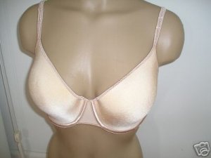 BRA SLIGHTLY PADDED  BEIGE UW  BRA SIZE 38-D NWOT