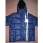 Girls Quilted Lined Coat Jacket With Removal Hood-Sz M