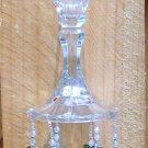 Vintage Glass Candlestick Windchime