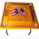 Puerto Rico & USA Domino Table