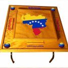 Venezuela Domino Table with the map