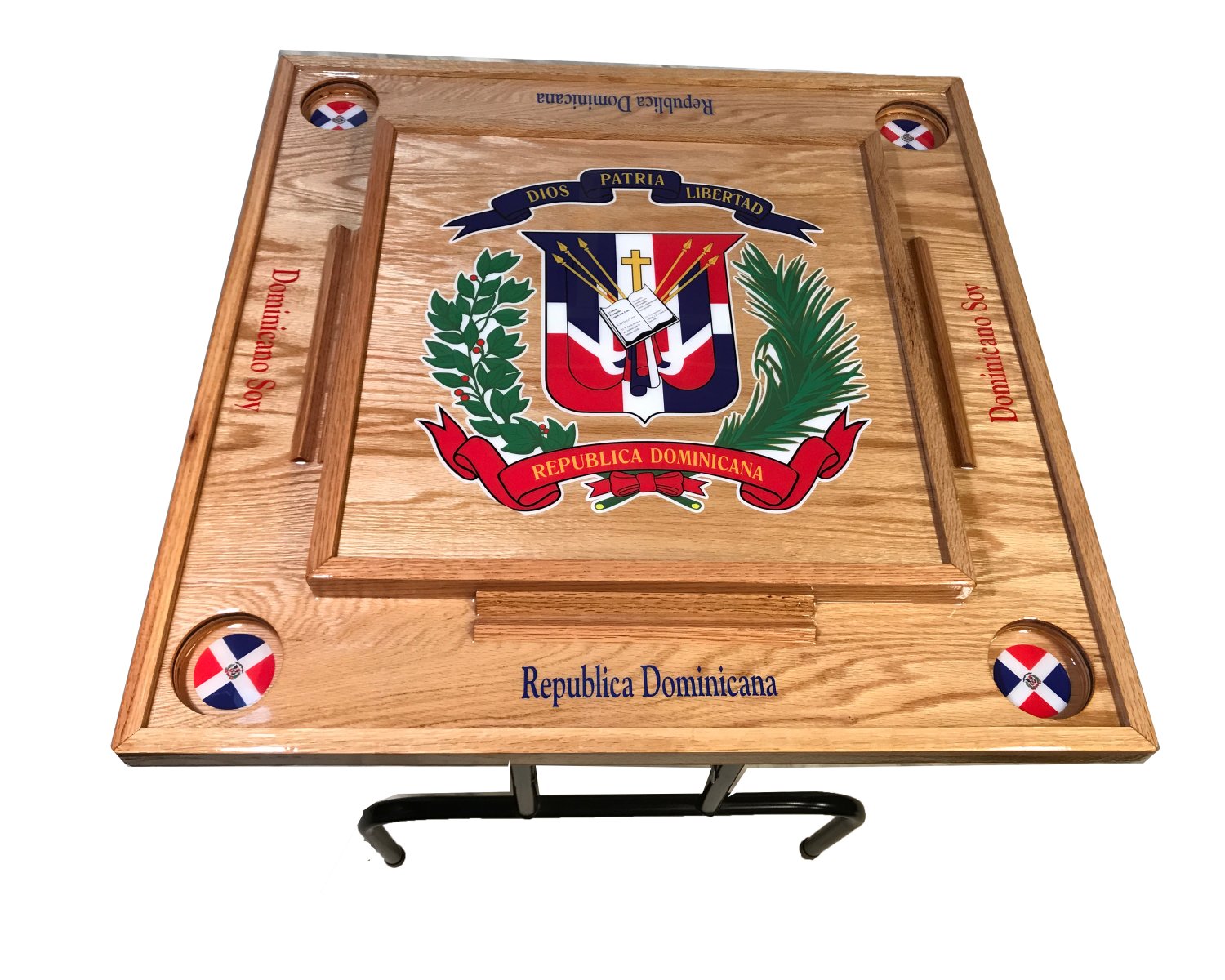 Dominican Republic Domino table With the escudo