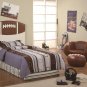 Kids Twin Size Football Headboard
