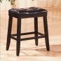 Portman Saddle Bar Stools 24" - - Pair